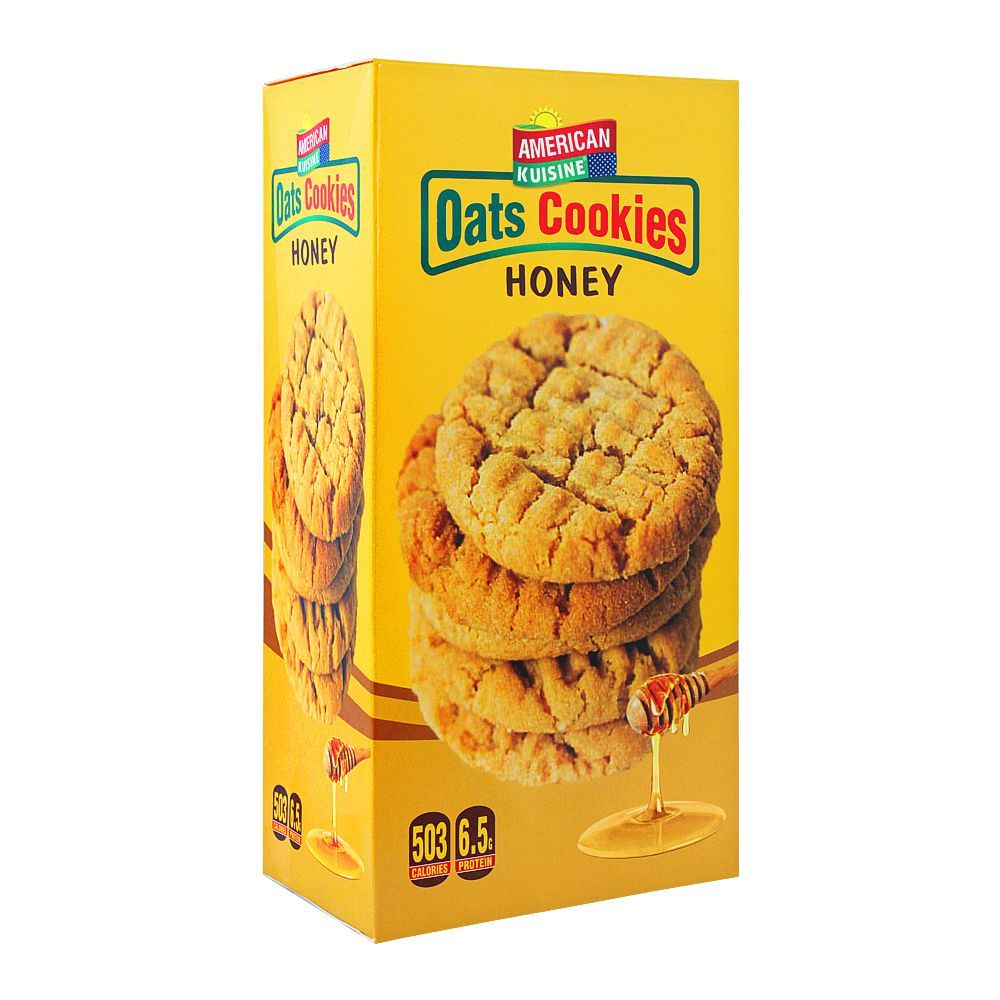 American Kuisine Oats Cookies, Honey, 176g - Main Image