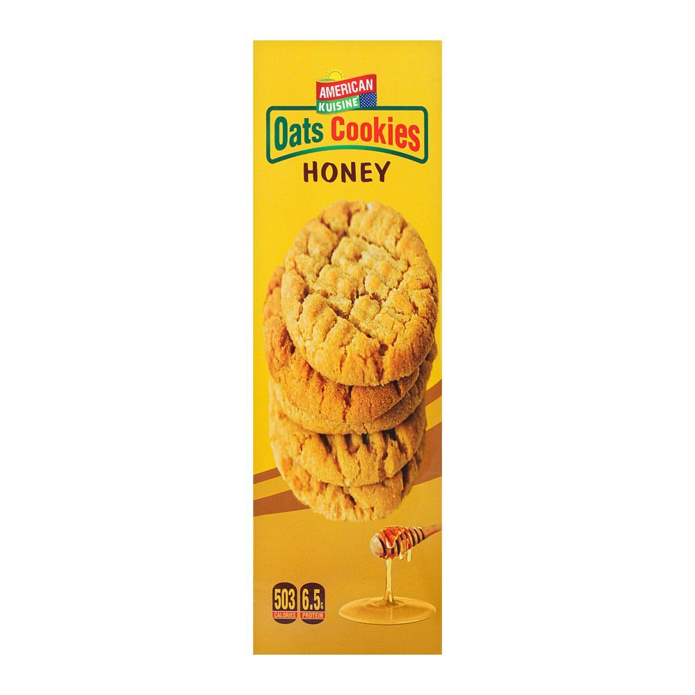 American Kuisine Oats Cookies, Honey, 176g - Image 2