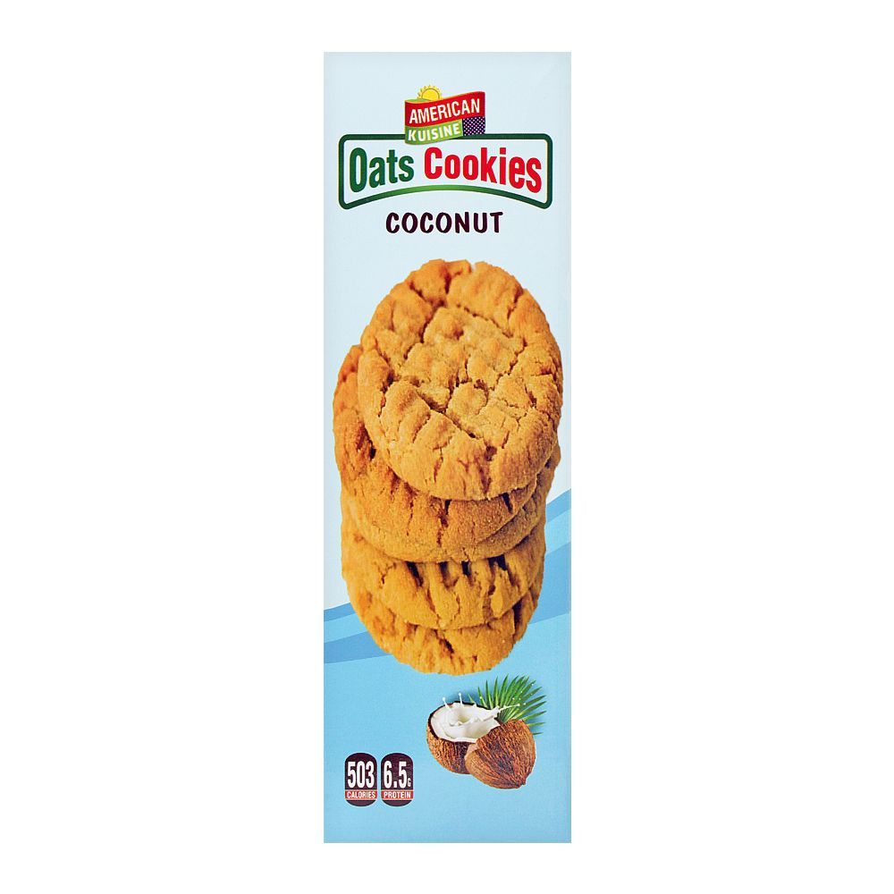 American Kuisine Oats Cookies, Coconut, 176g - Image 2