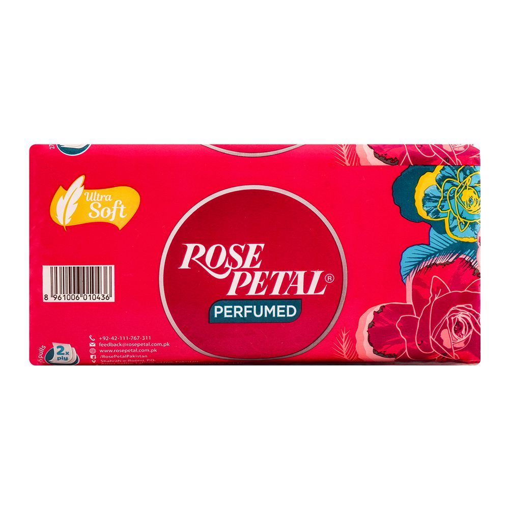 Rose Petal Ultra Soft Perfumed Tissues, 550-Pack - Image 2