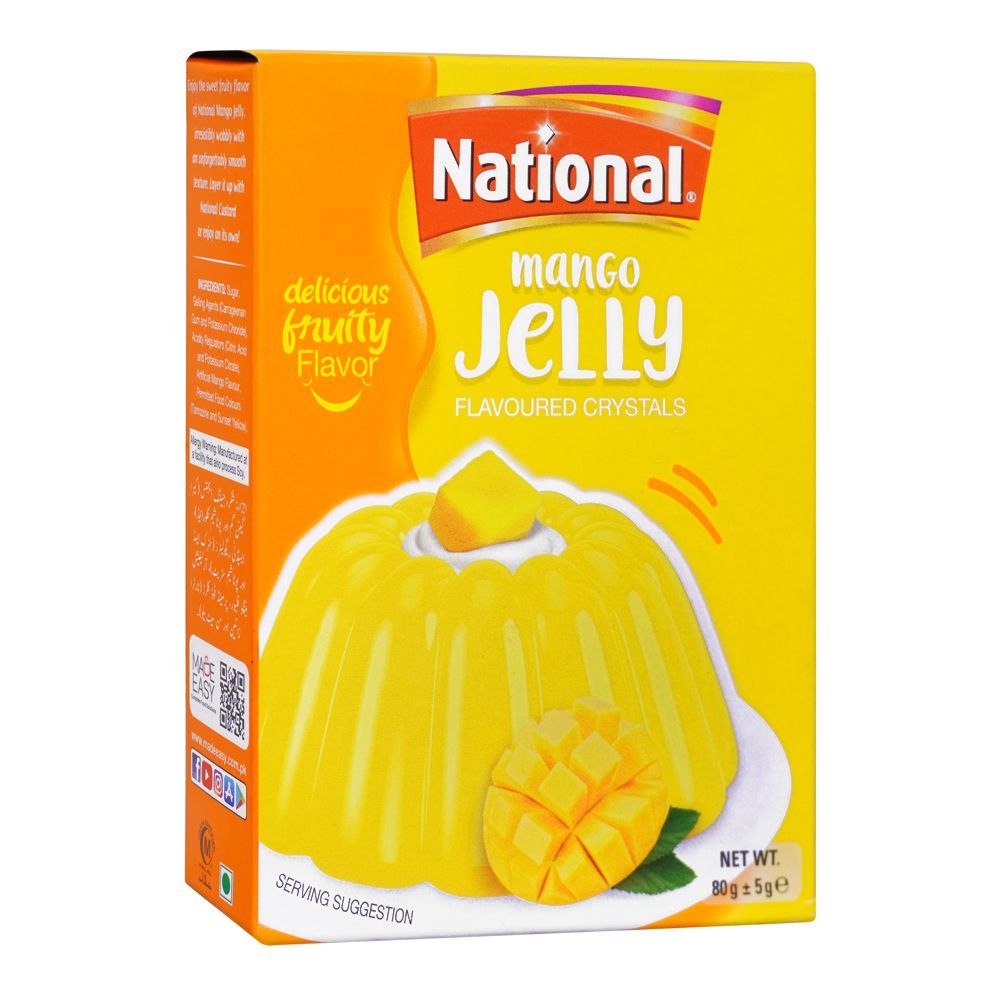 National Mango Jelly With Flavoured Crystals, 80g - Main Image