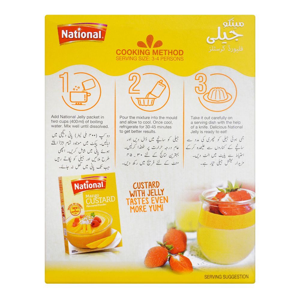 National Mango Jelly With Flavoured Crystals, 80g - Image 2