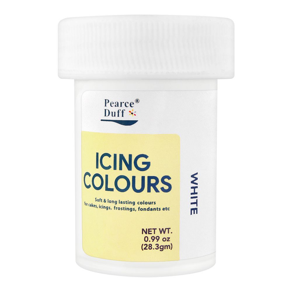 Pearce Duff Icing Colour, White, 28.3g - Main Image