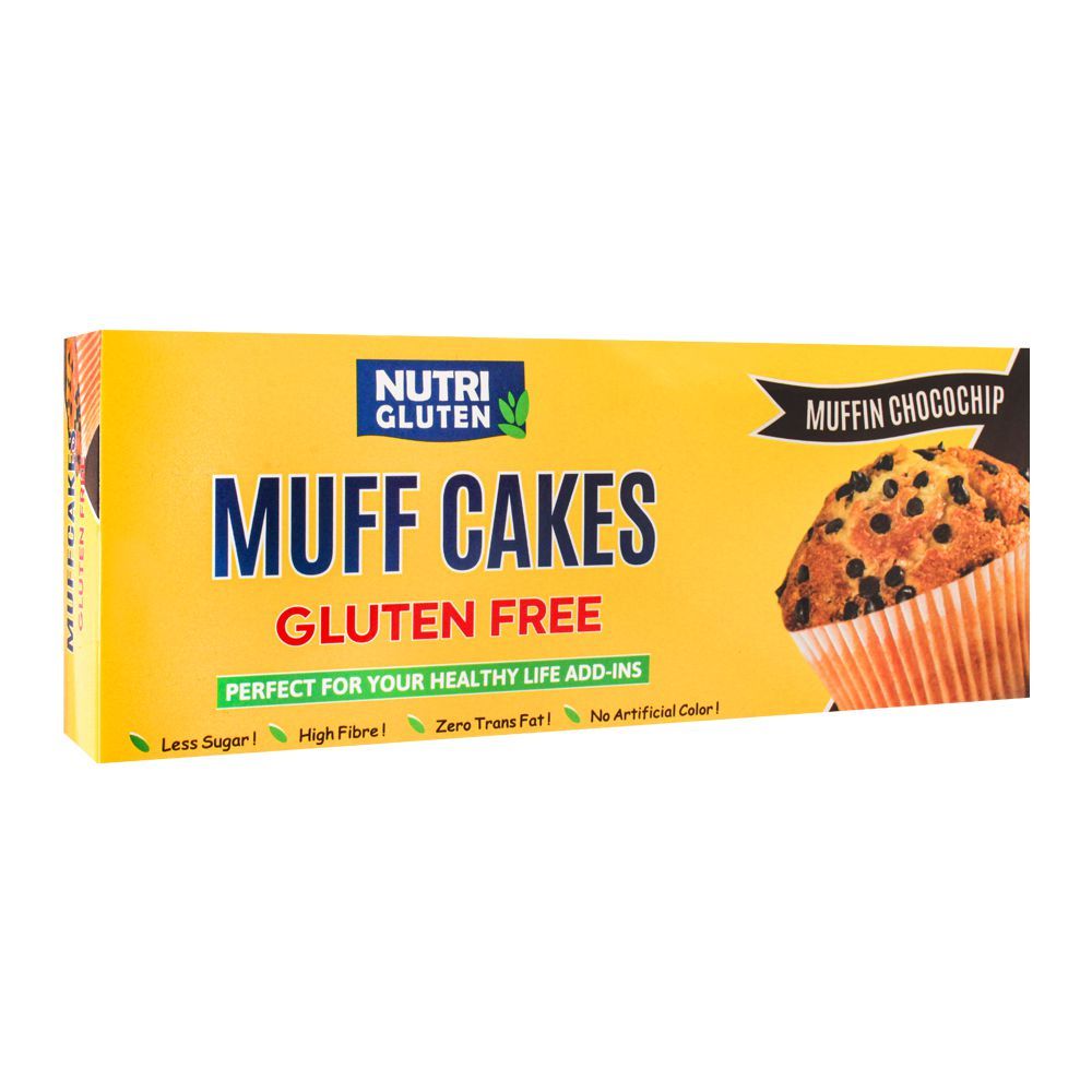 Nutri Gluten Muffin Chocochip Cakes, Gluten Free, 100g - Main Image