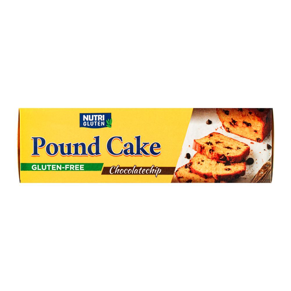 Nutri Gluten Pound Cake, Chocolatechip, Gluten Free, 200g - Image 4