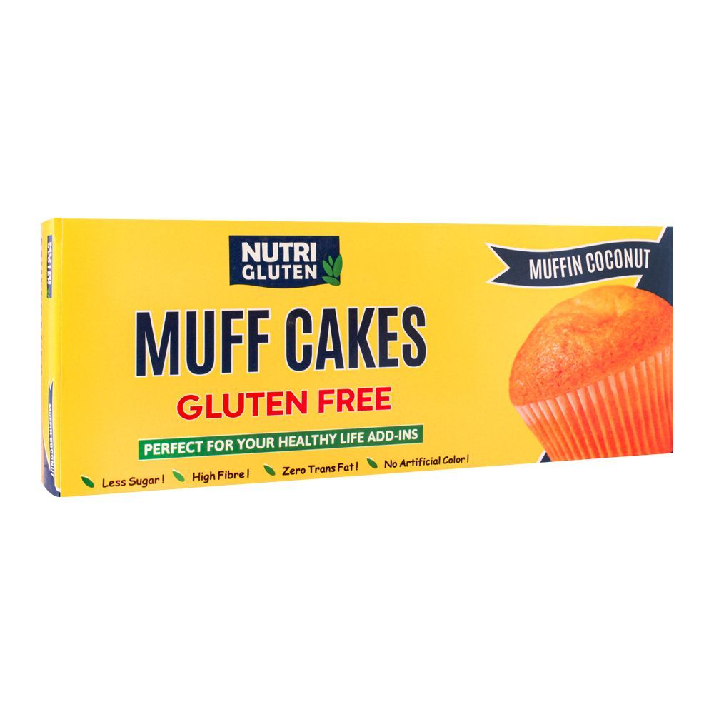 Nutri Gluten Muffin Coconut Cakes, Gluten Free, 100g - Main Image