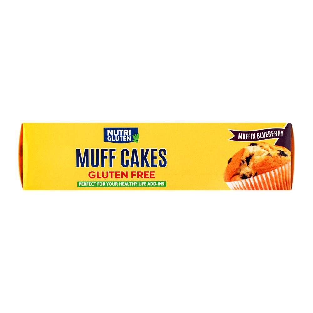 Nutri Gluten Muffin Blueberry Cakes, Gluten Free, 100g - Image 4