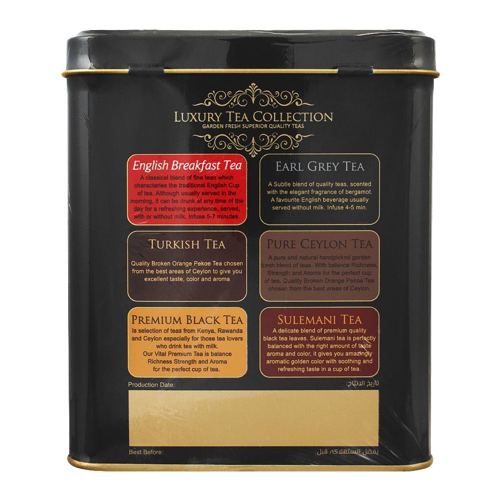 Vital Earl Grey Tea, Tin 150g - Image 3