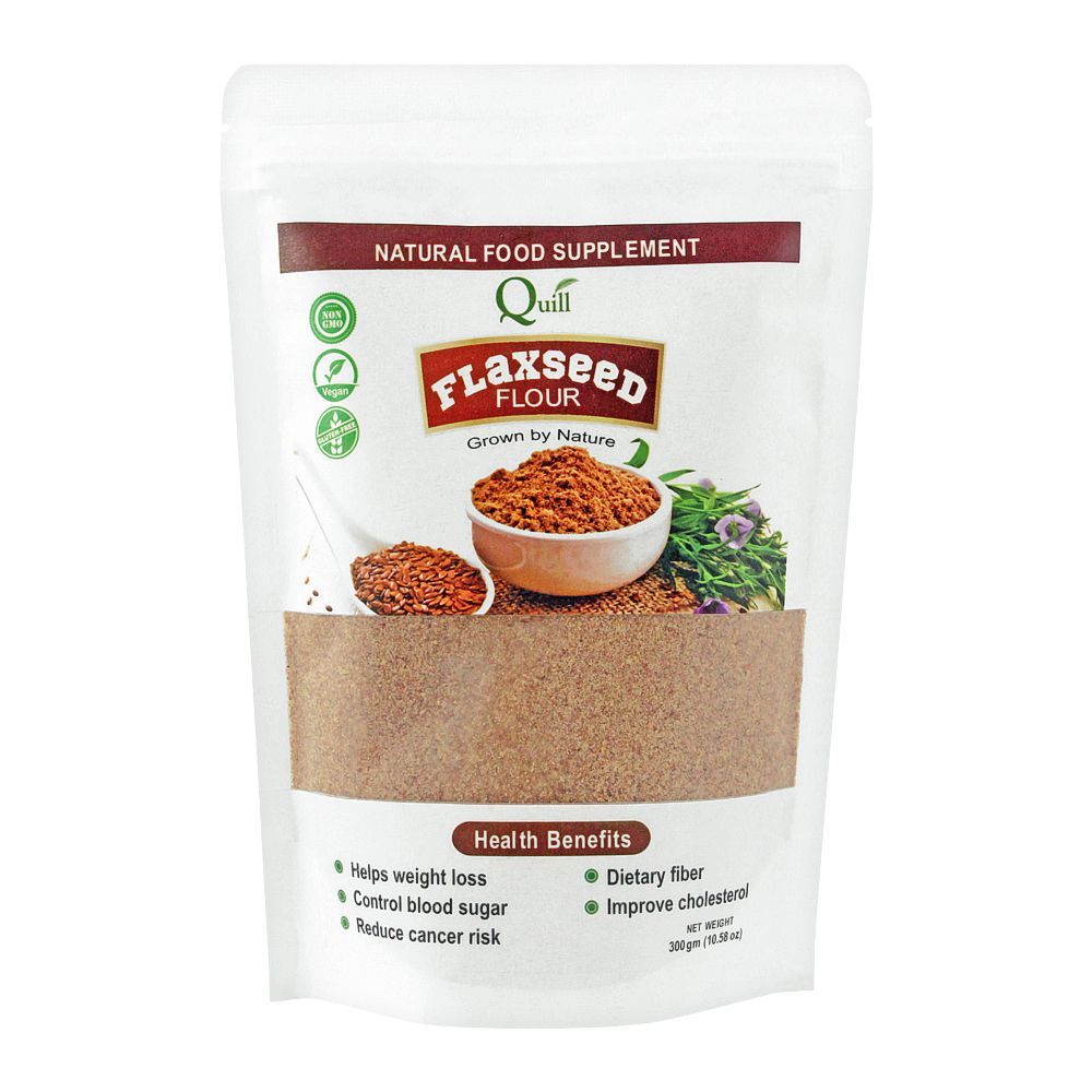 Quill FlaxSeed Flour, 300gms - Main Image