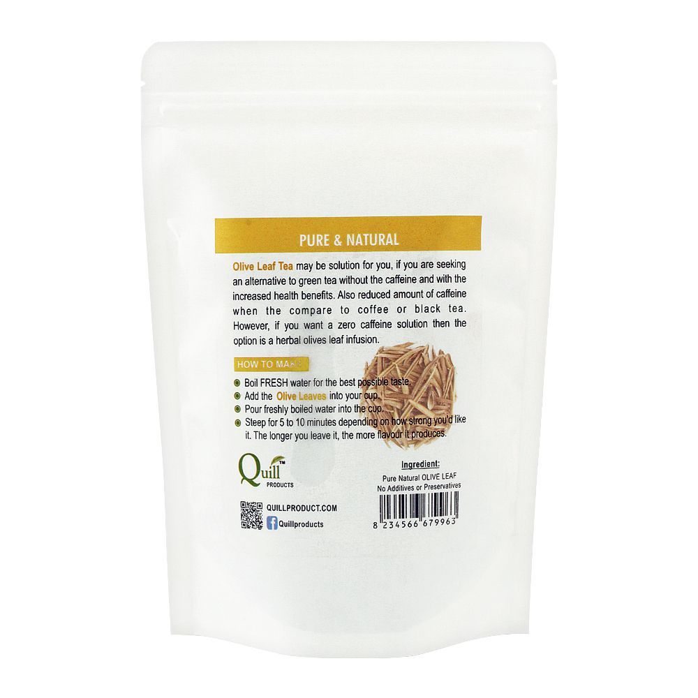 Quill Olive Leaf Tea, 50gms - Image 2