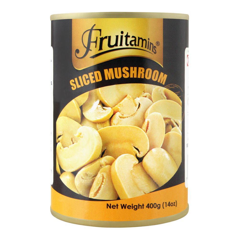 Fruitamins Sliced Mushroom, 400g - Main Image