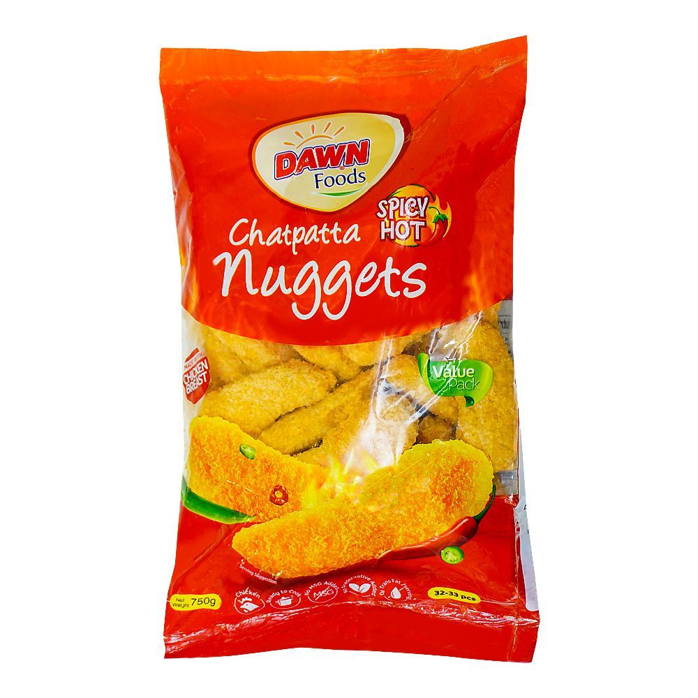 Dawn Spicy Hot Chatpatta Nuggets, 32-33-Pack, 750g - Main Image