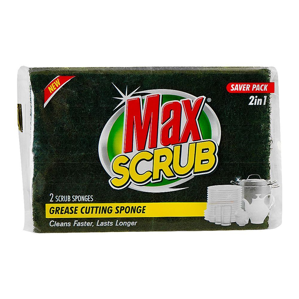 Max Nail Saver Scrub With Sponge 2-In-1 Value Pack, 2-Pack - Main Image