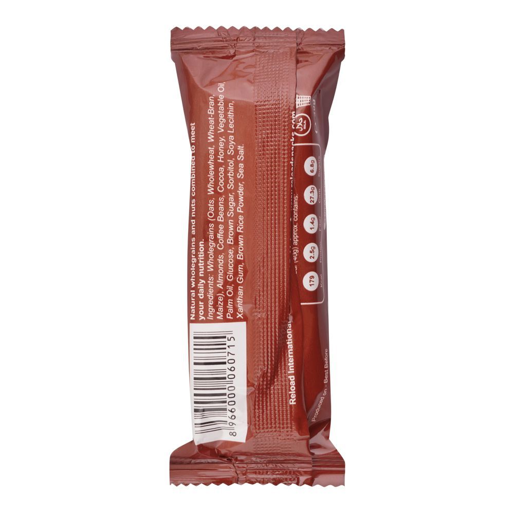 Reload Coffee & Almond Granola Bars, 40g - Image 2