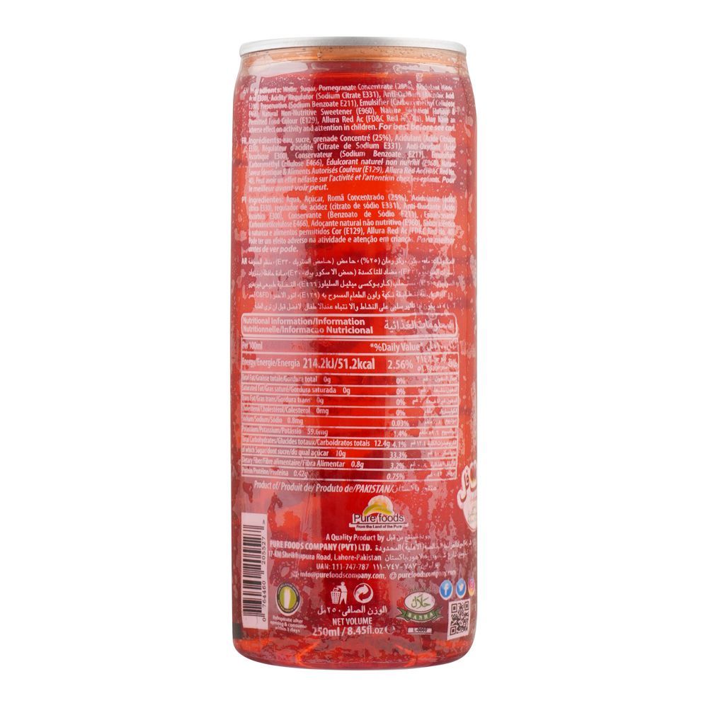 Froot Full Pomegranate Nectar Can, 250ml - Image 2