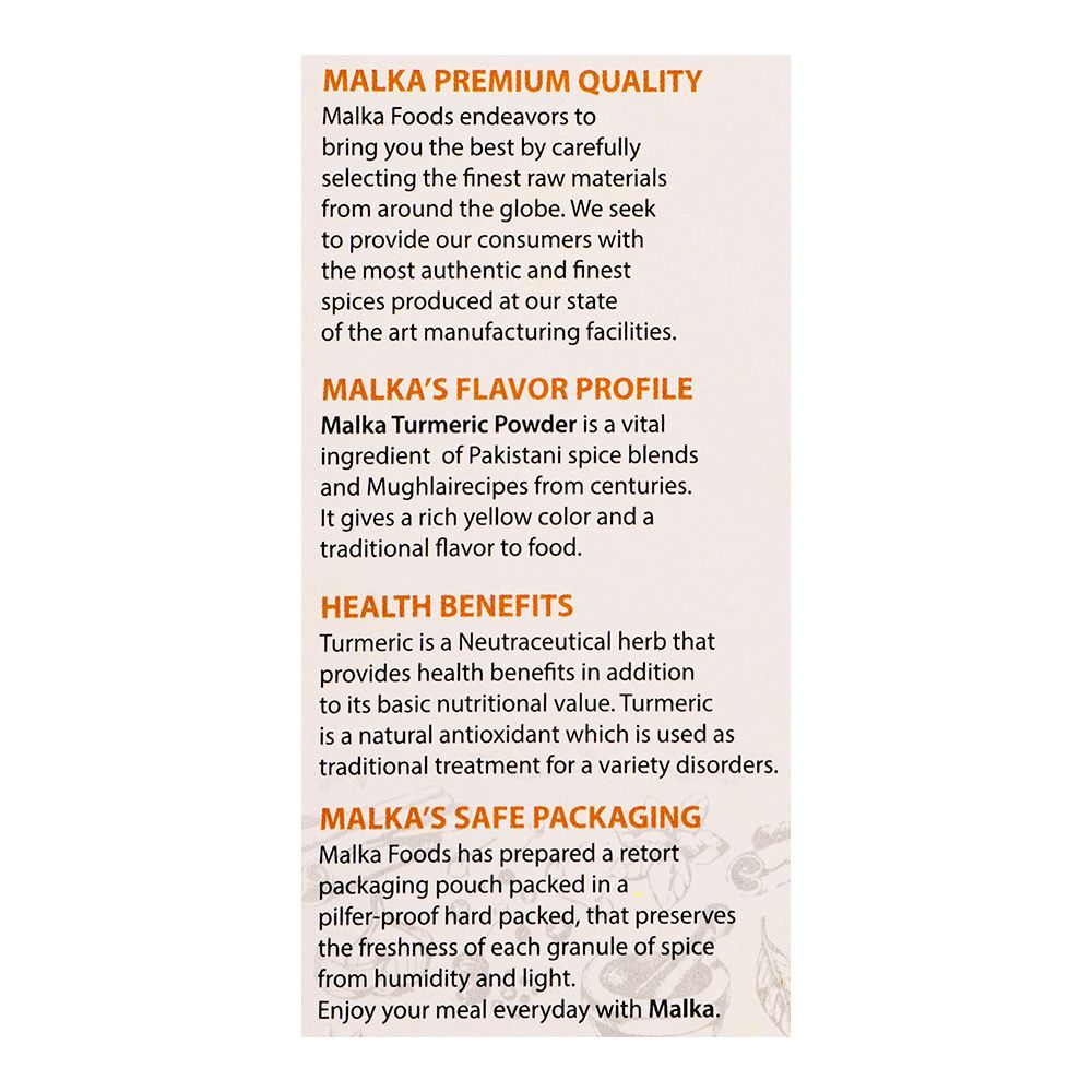 Malka Turmeric Powder, 100g - Image 3