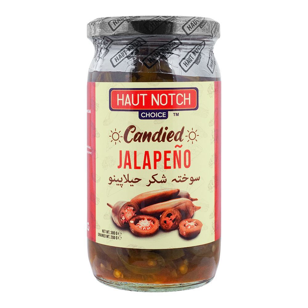 Haut Notch Candied Jalapeno, 380g - Main Image