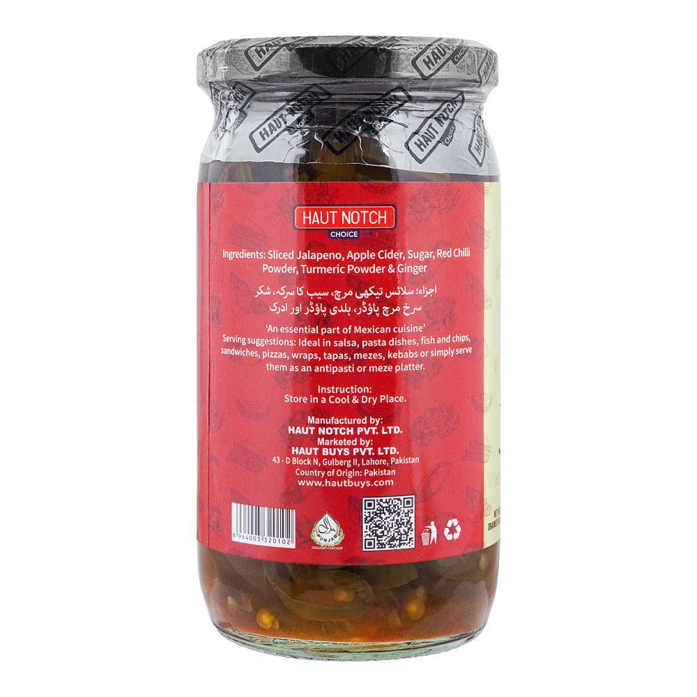 Haut Notch Candied Jalapeno, 380g - Image 2