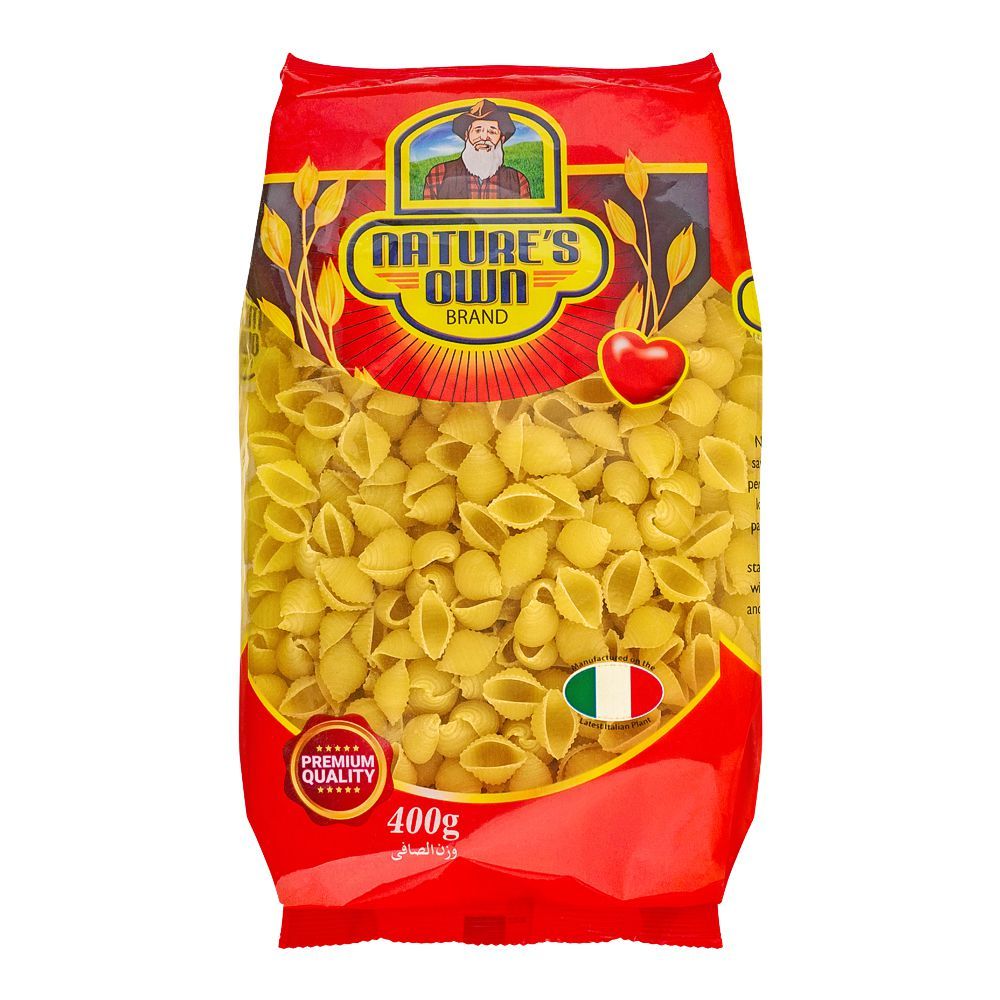 Nature's Own Medium Shell Pasta, 400g - Main Image