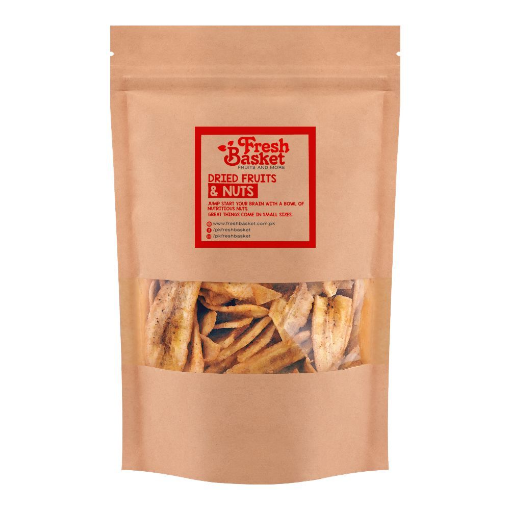 Fresh Basket Banana Chip Sweet & Hot, 100g - Main Image