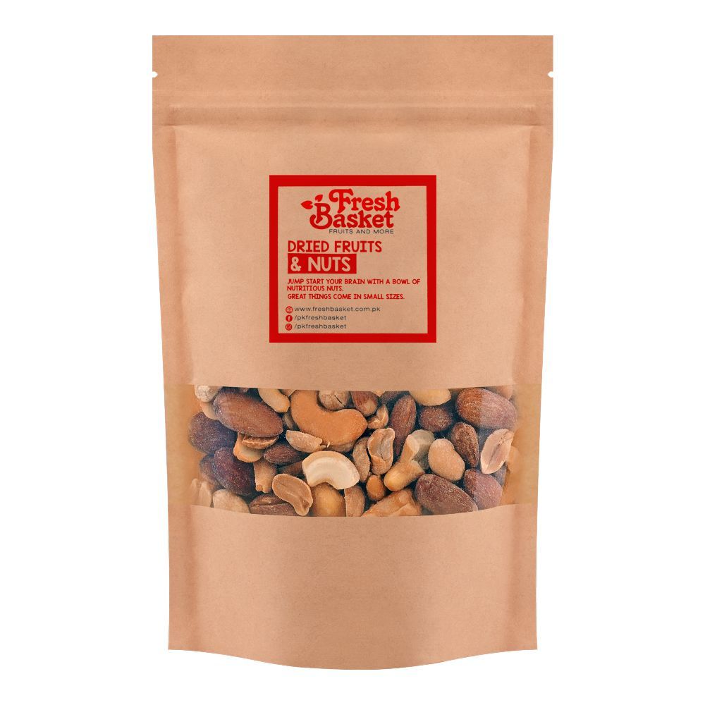 Fresh Basket Mix Nuts Salted, 200g - Main Image