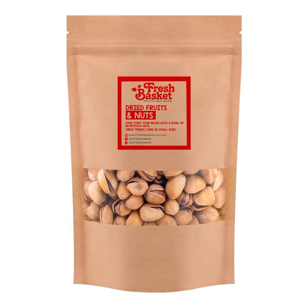 Fresh Basket Pistachios Salted-In-Shell, 500g - Main Image