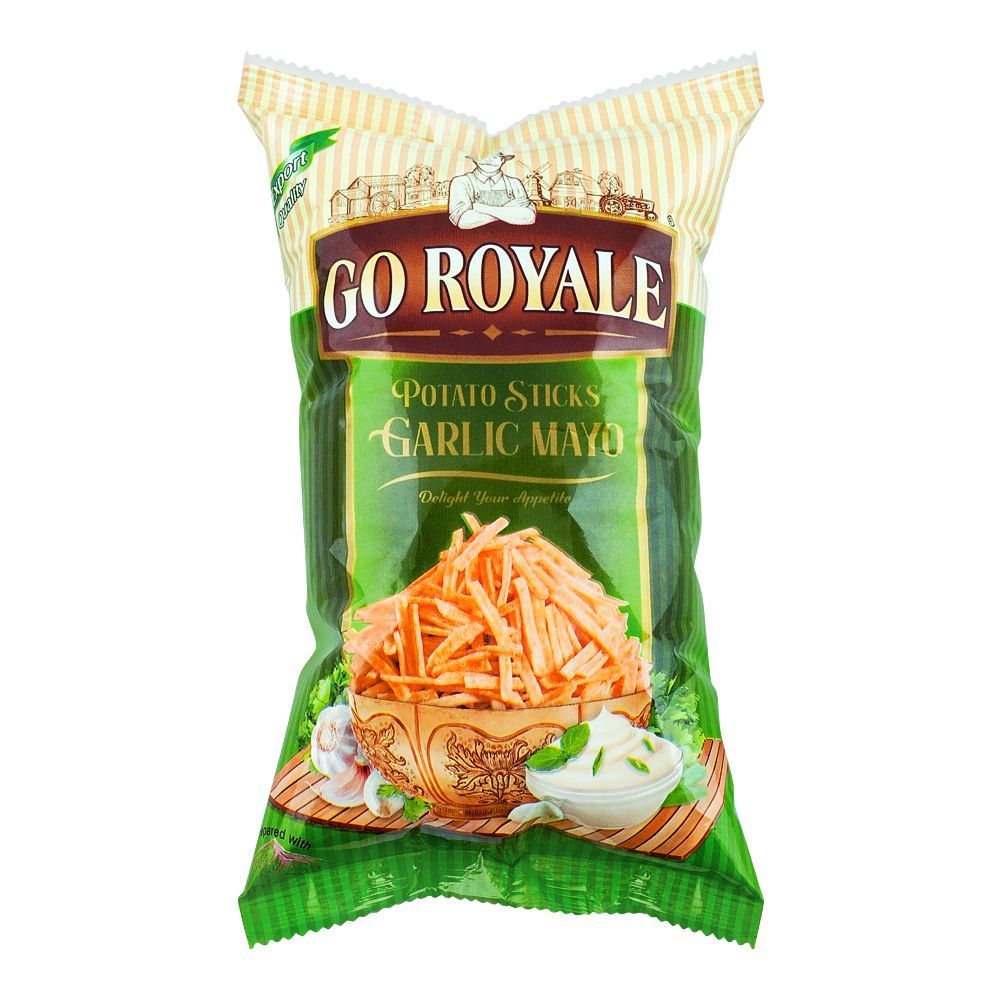 Go Royale Potato Sticks, Garlic Mayo, 110g - Main Image