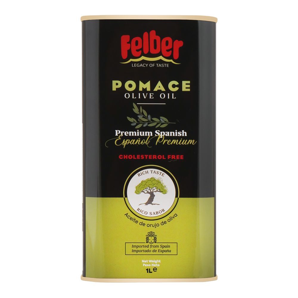 Felber Pomace Olive Oil, 1 Liter Tin - Main Image