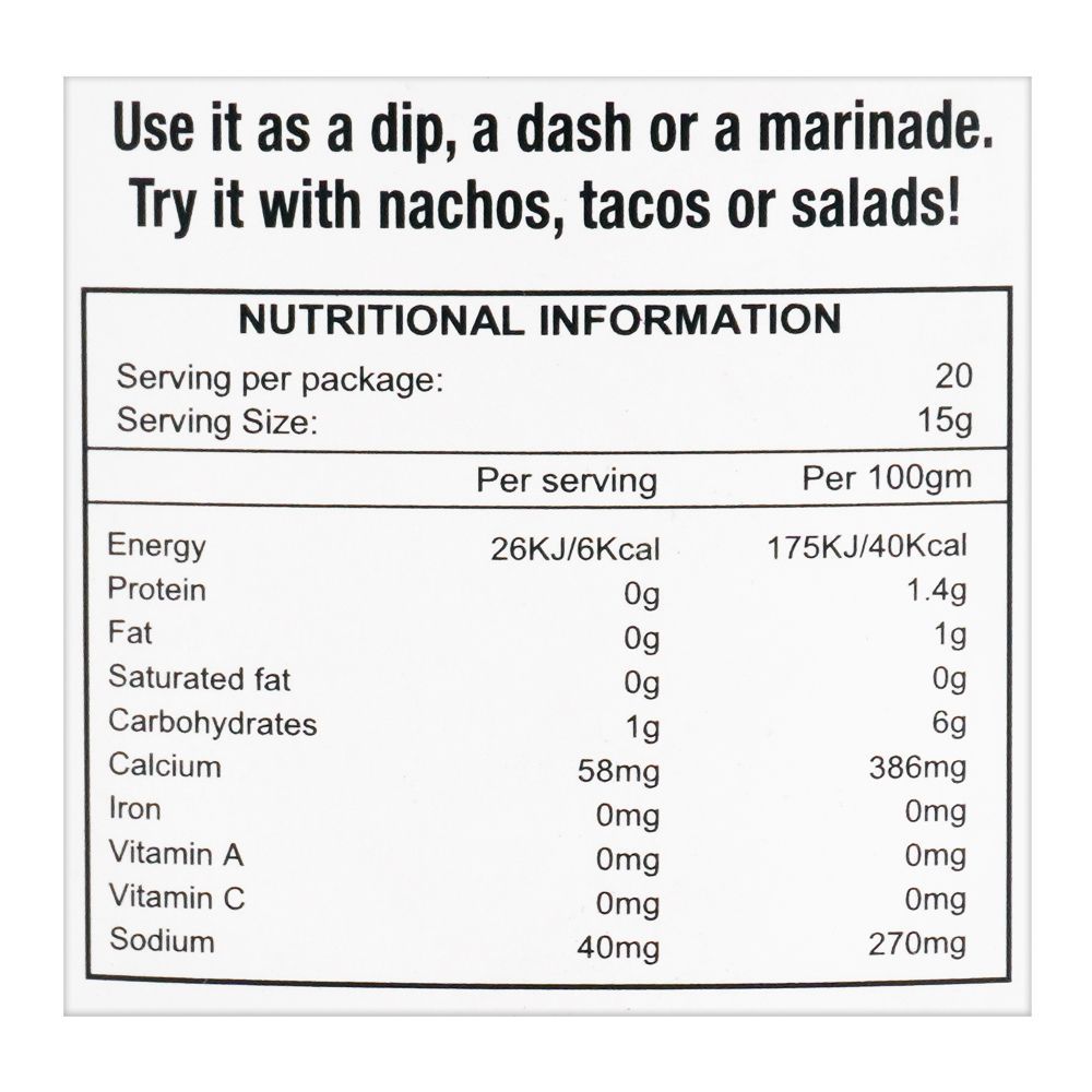 Dipitt Salsa Sauce, 300g - Image 4