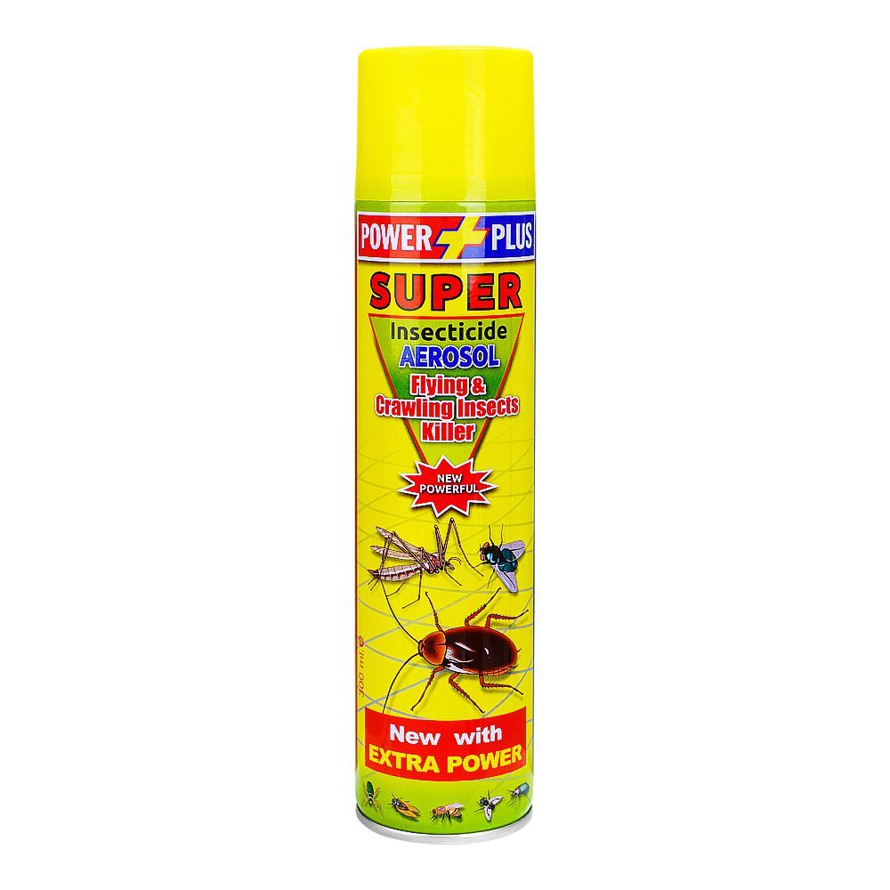 Power Plus Super Flying & Crawling Insects Aerosol, 300ml - Main Image