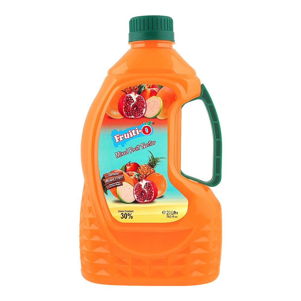 Fruiti-O Mixed Fruit Nectar Juice, Bottle, 2.1 Liter - Main Image