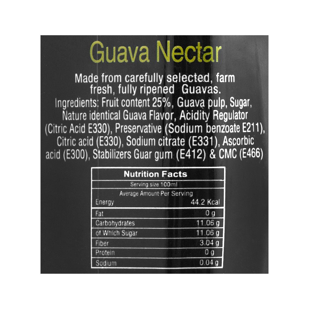 Fresher Guava Nectar, Bottle, 1000ml - Image 3