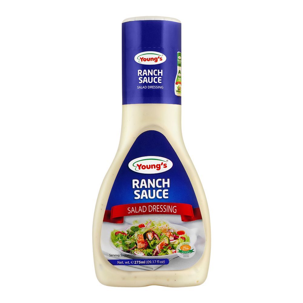 Young's Ranch Sauce Salad Dressing, 275ml - Main Image