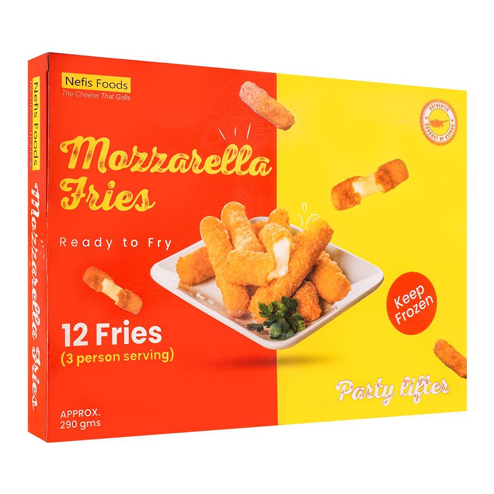 Nefis Foods Mozzarella Fries Party Lifter, 12-Pack, 290g - Main Image