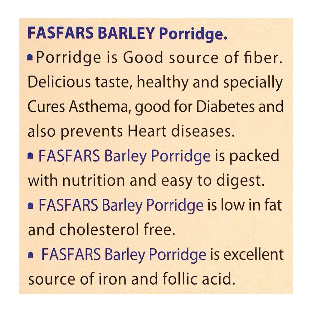 Fasfars Barley Porridge, 250g - Image 4