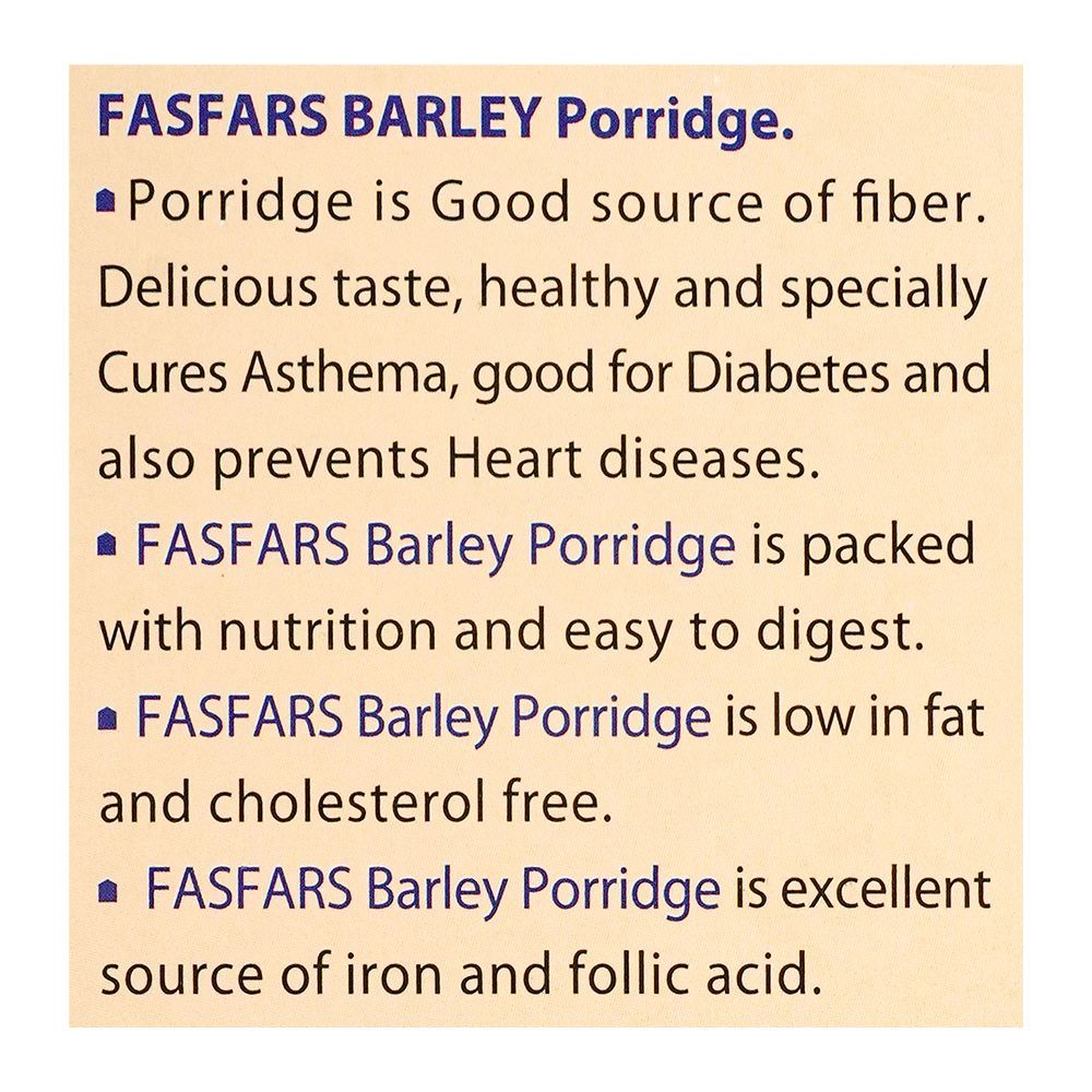 Fasfars Barley Porridge, 150g - Image 4