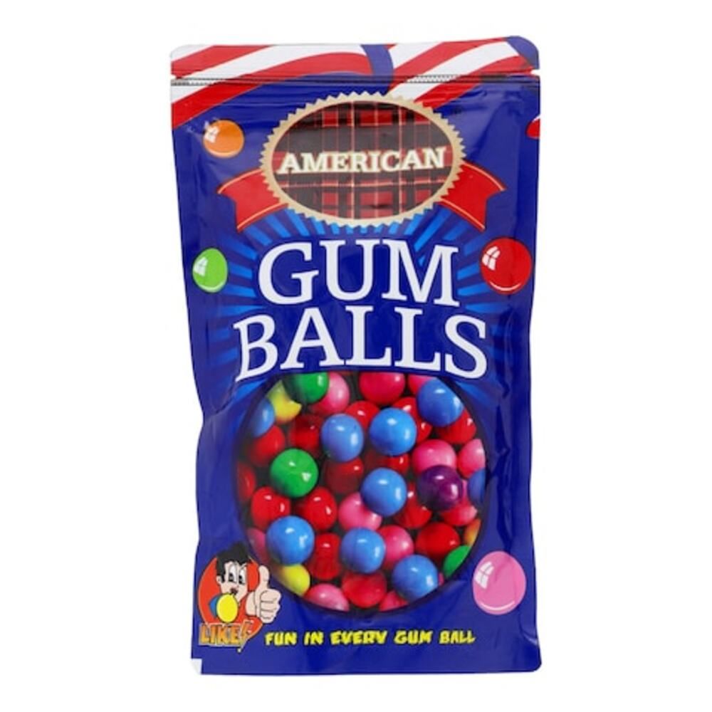 American Gum Balls, 140g Pouch - Main Image