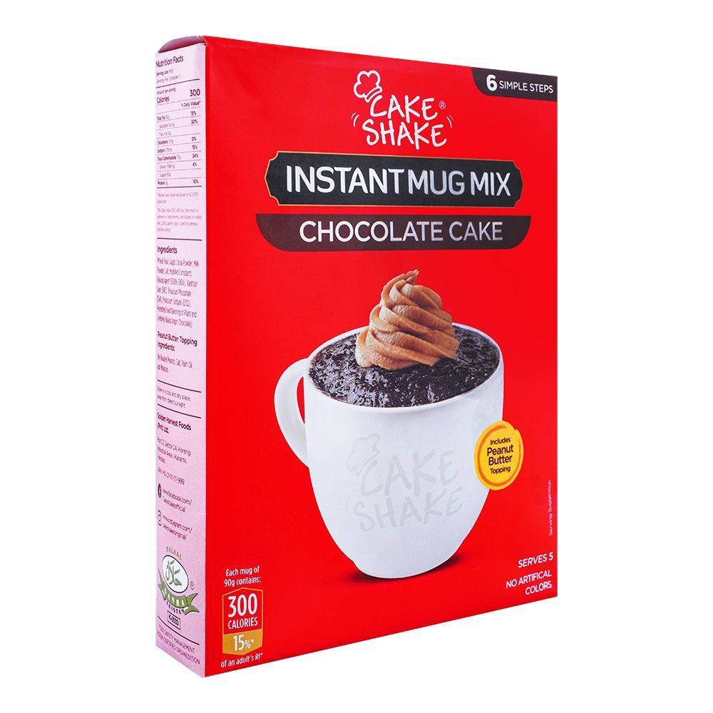 Cake Shake Instant Mug Mix Chocolate Cake, 450g - Main Image