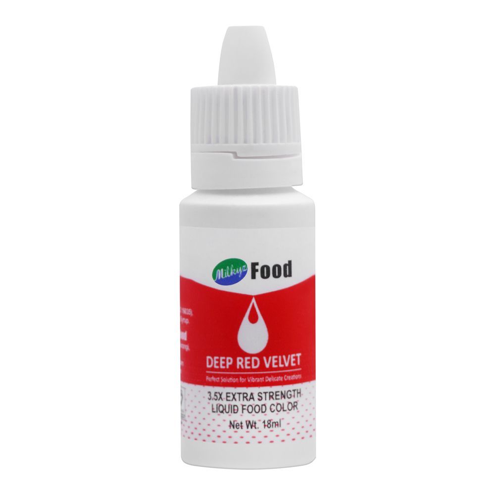 Milkyz Food Color, Deep Red Velvet, 18ml - Main Image