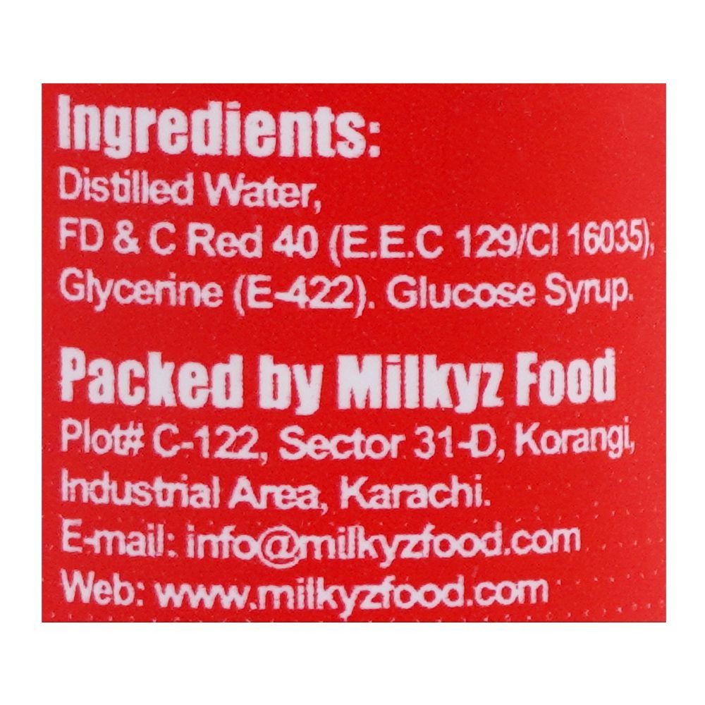 Milkyz Food Color, Deep Red Velvet, 18ml - Image 3