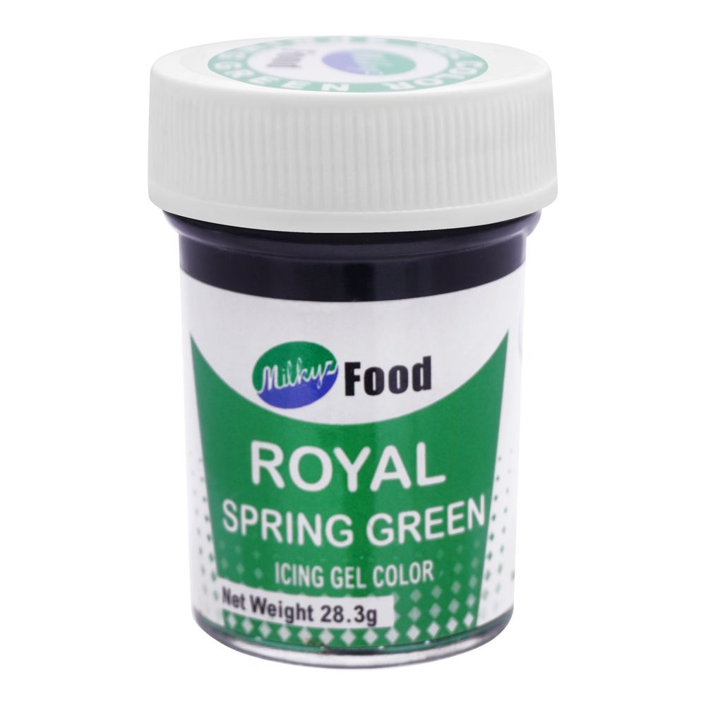 Milkyz Food Royal Green Icing Gel Color, 28.3g - Main Image