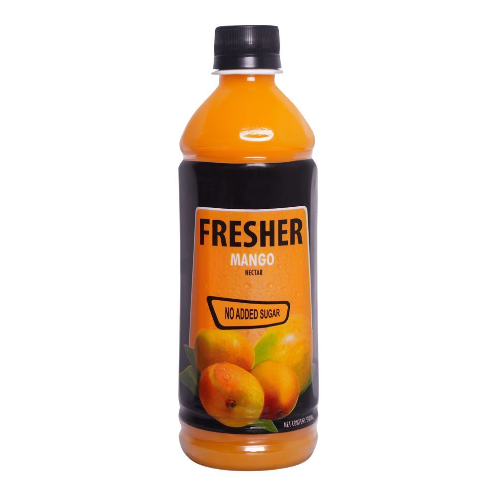 Fresher Mango Nector No Added Sugar Juice, 500ml Bottle - Main Image