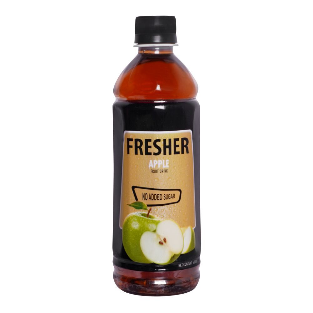 Fresher Apple Nector No Added Sugar Juice, 500ml Bottle - Main Image