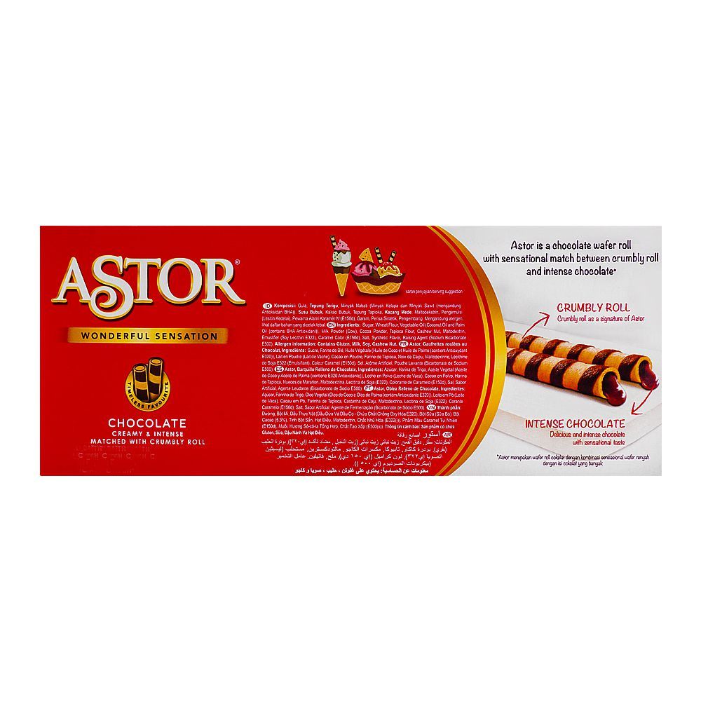 Astor Chocolate Wafer Stick, 150g - Image 2