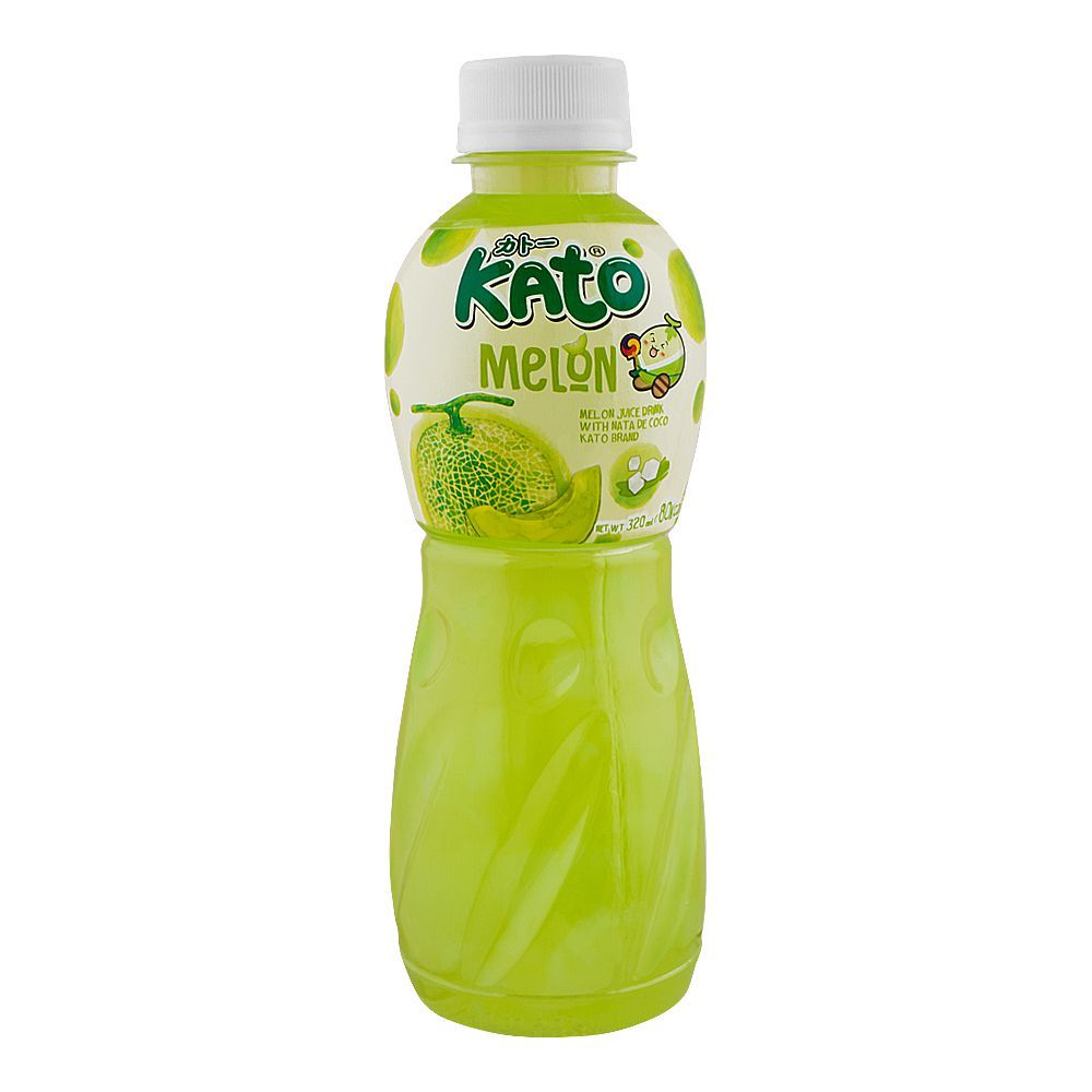 Kato Melon Juice, 320ml Bottle - Main Image