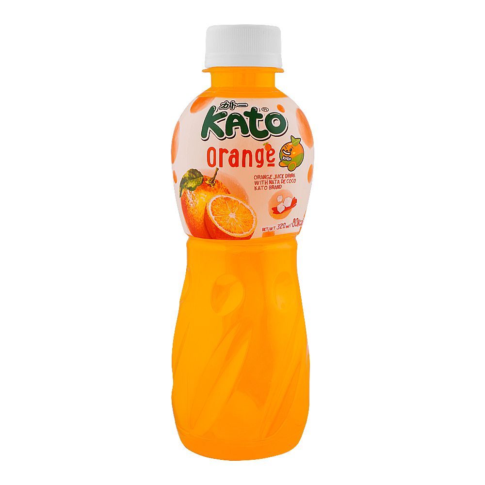 Kato Orange Juice, 320ml Bottle - Main Image