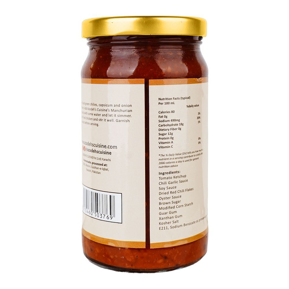 Azadeh's Cuisine Manchurian Paste, 360g - Image 2