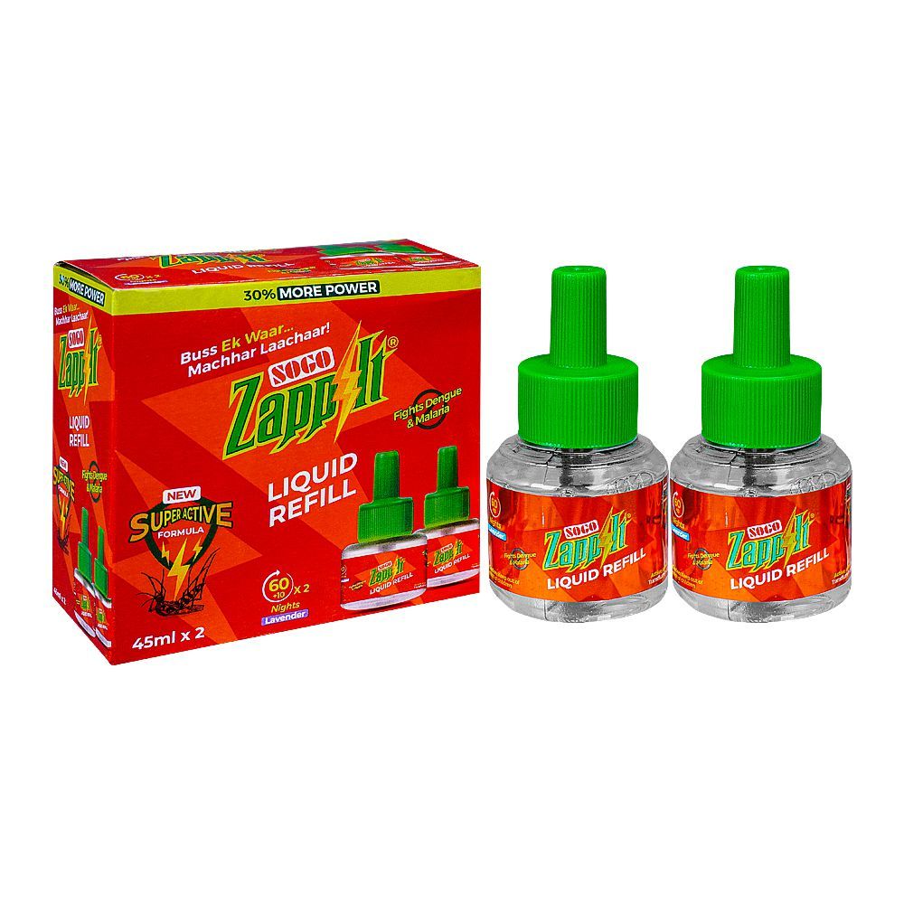 SOGO Zapp-It Liquid Refill, 2 x 45ml - Main Image