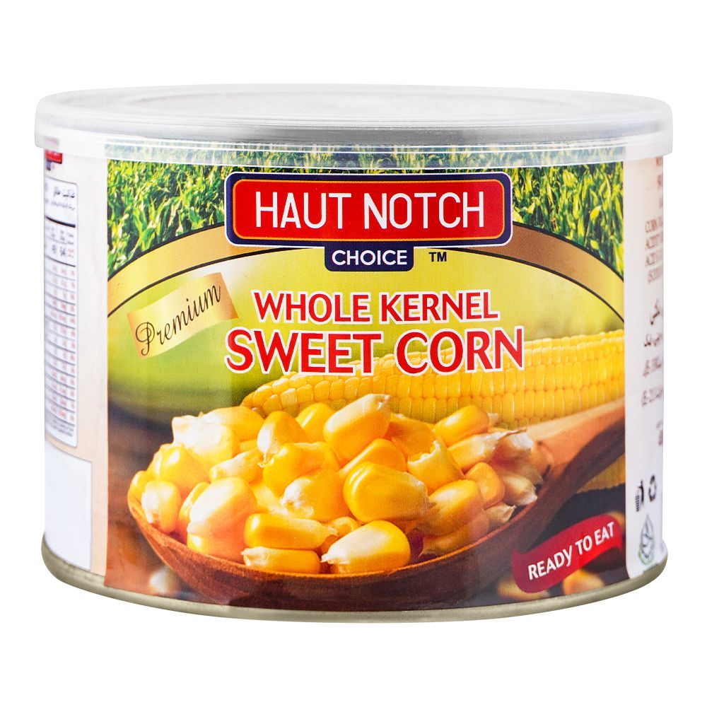 Haut Notch Whole Kernel Sweet Corn, 400g Tin - Main Image