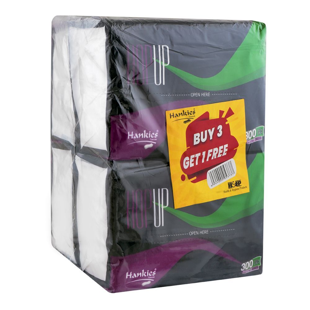 Hankies Hop Up Soft Pack, Buy 3 Get 1 Free - Main Image